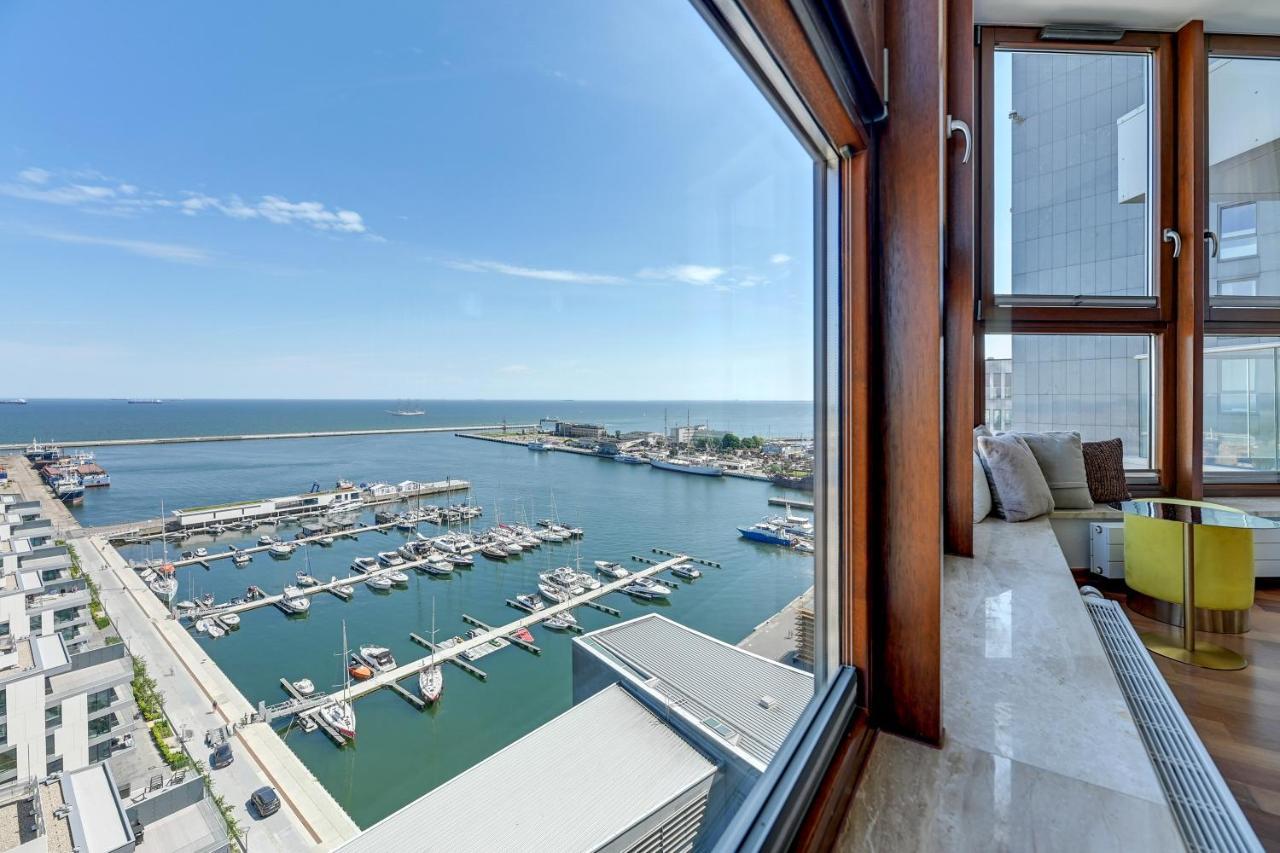 Ferienwohnung Sea Towers Gdynia Exterior foto