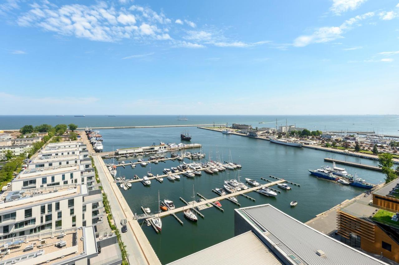 Ferienwohnung Sea Towers Gdynia Exterior foto
