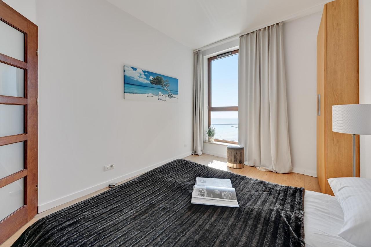 Ferienwohnung Sea Towers Gdynia Exterior foto