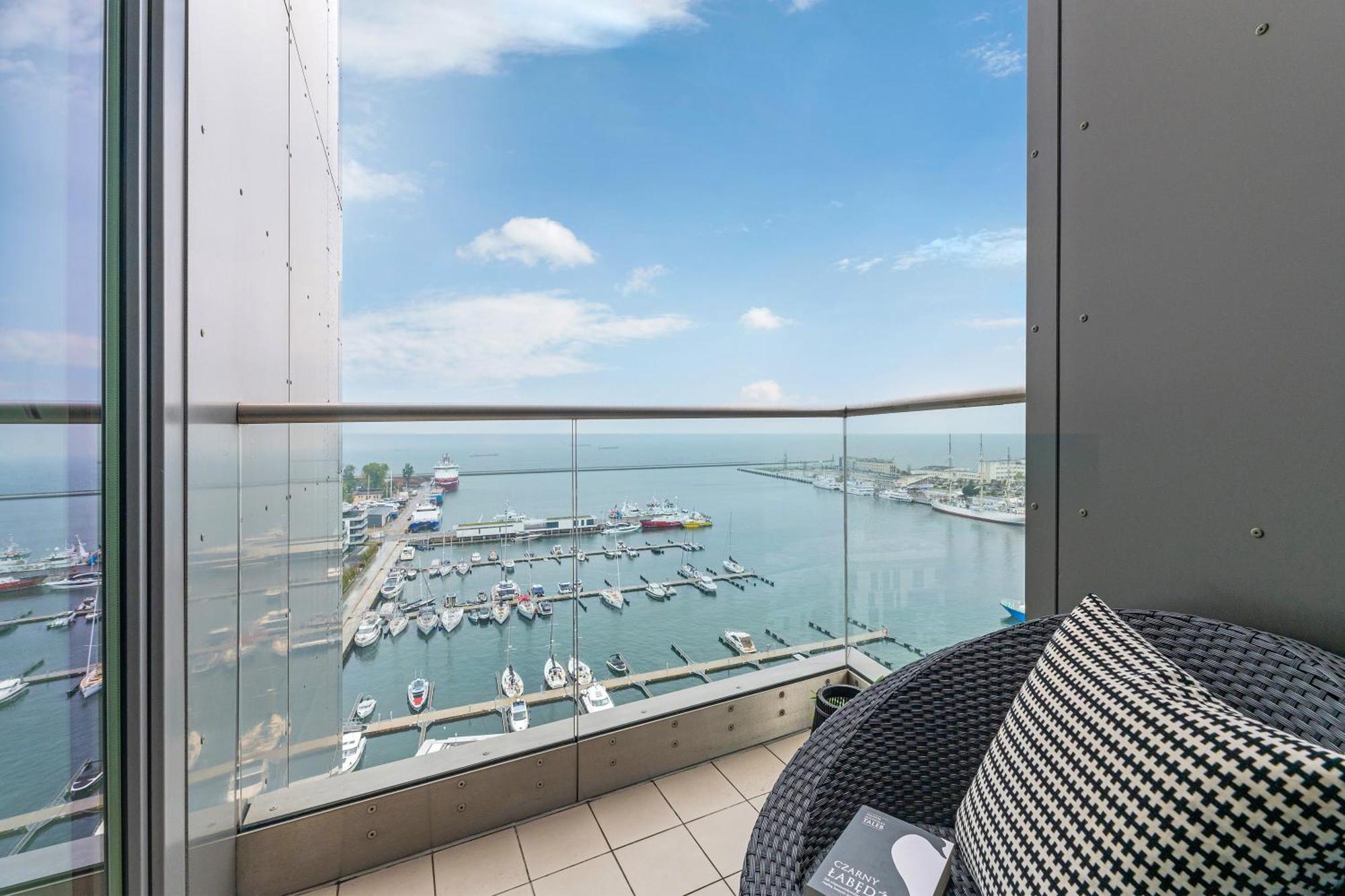 Ferienwohnung Sea Towers Gdynia Exterior foto