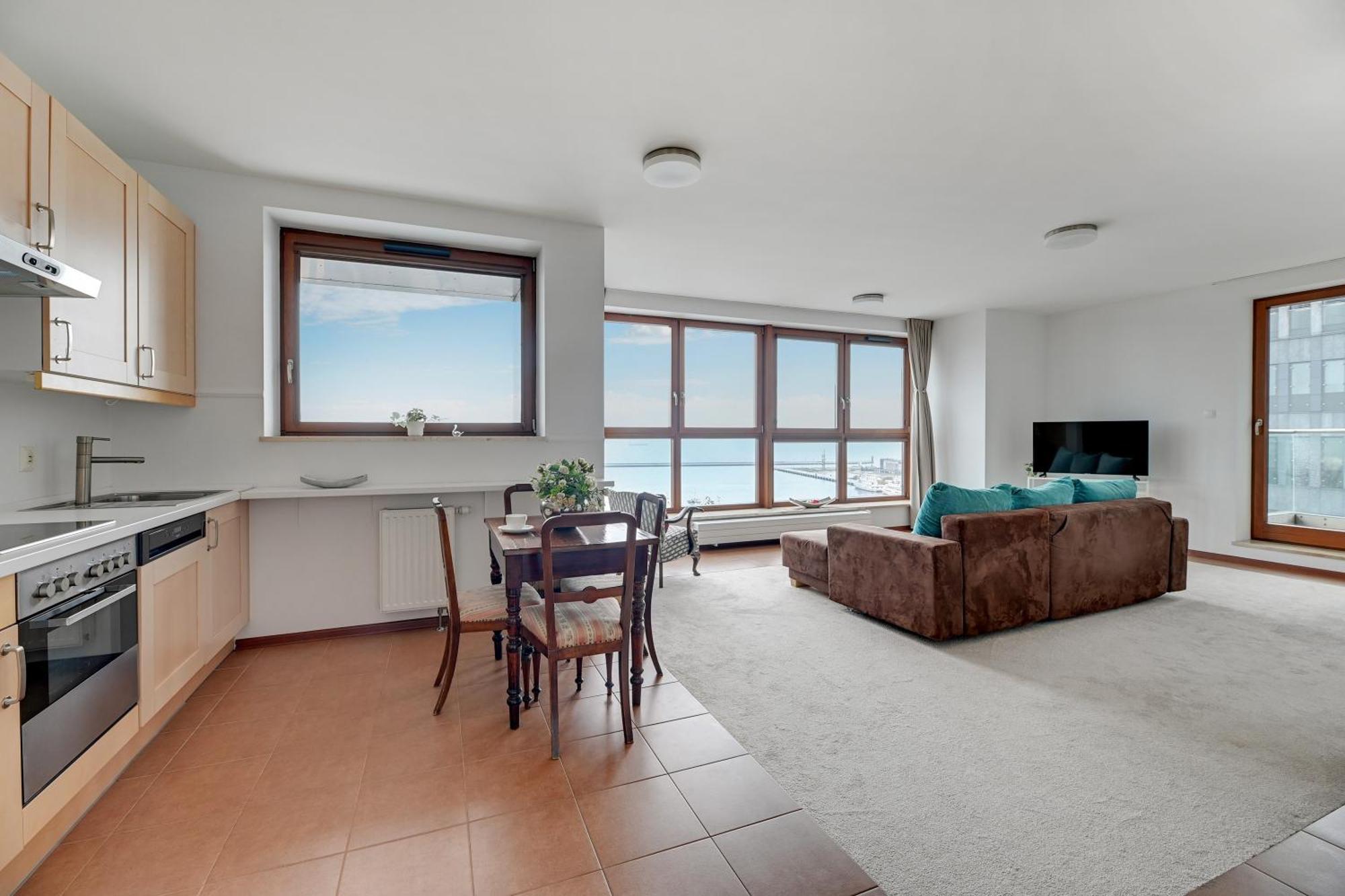 Ferienwohnung Sea Towers Gdynia Exterior foto