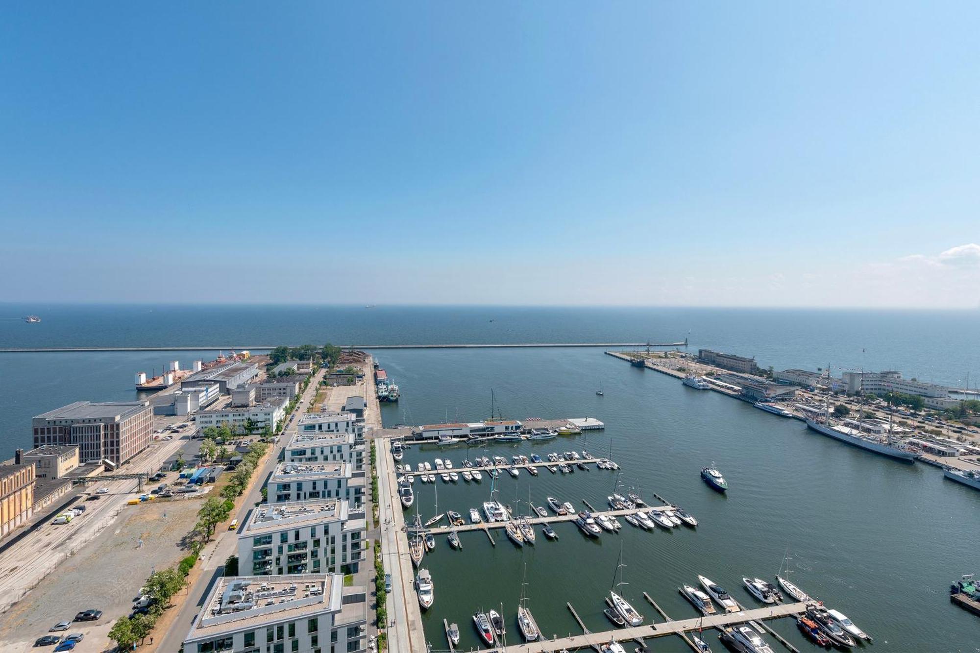 Ferienwohnung Sea Towers Gdynia Exterior foto