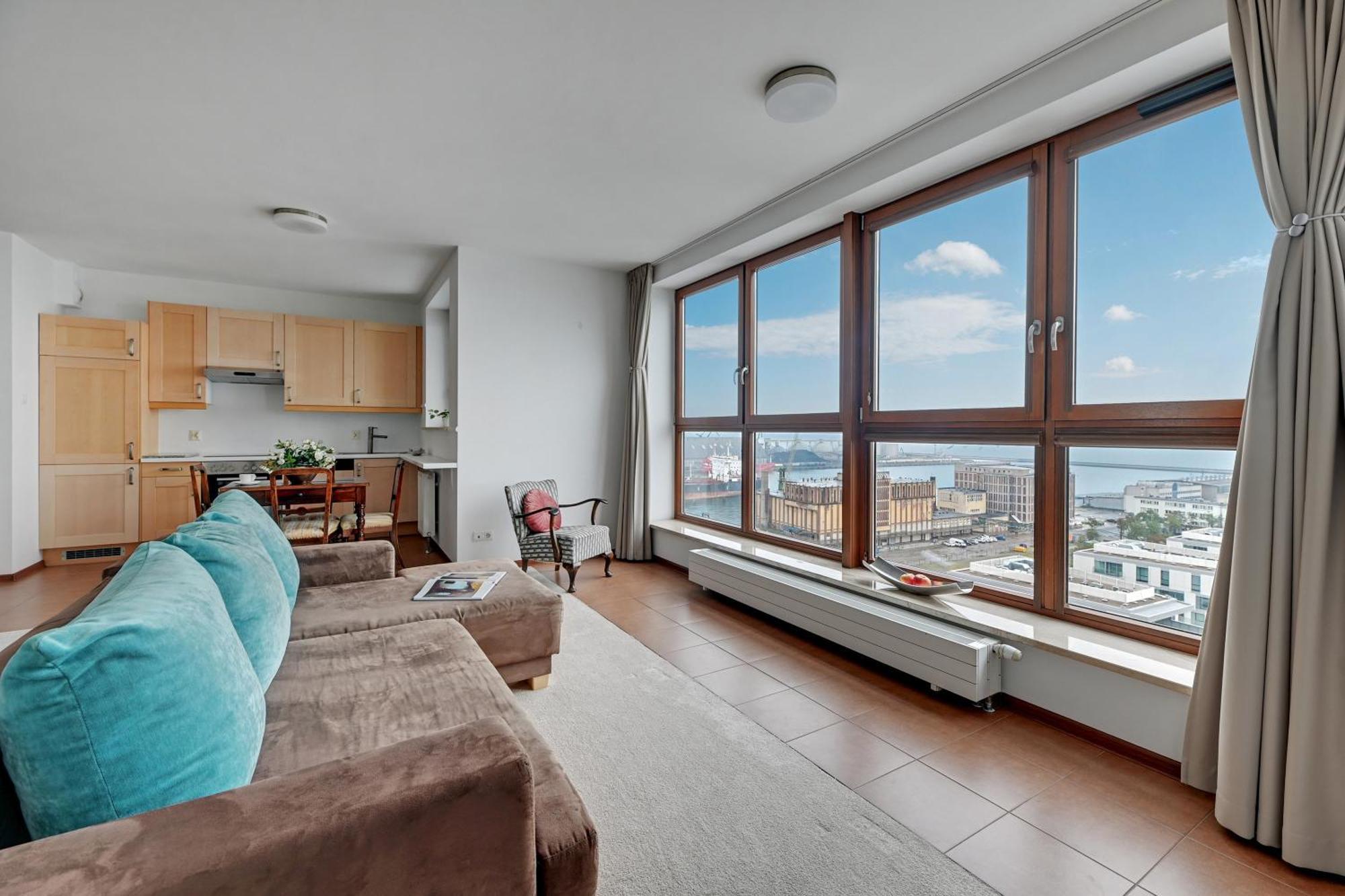 Ferienwohnung Sea Towers Gdynia Exterior foto