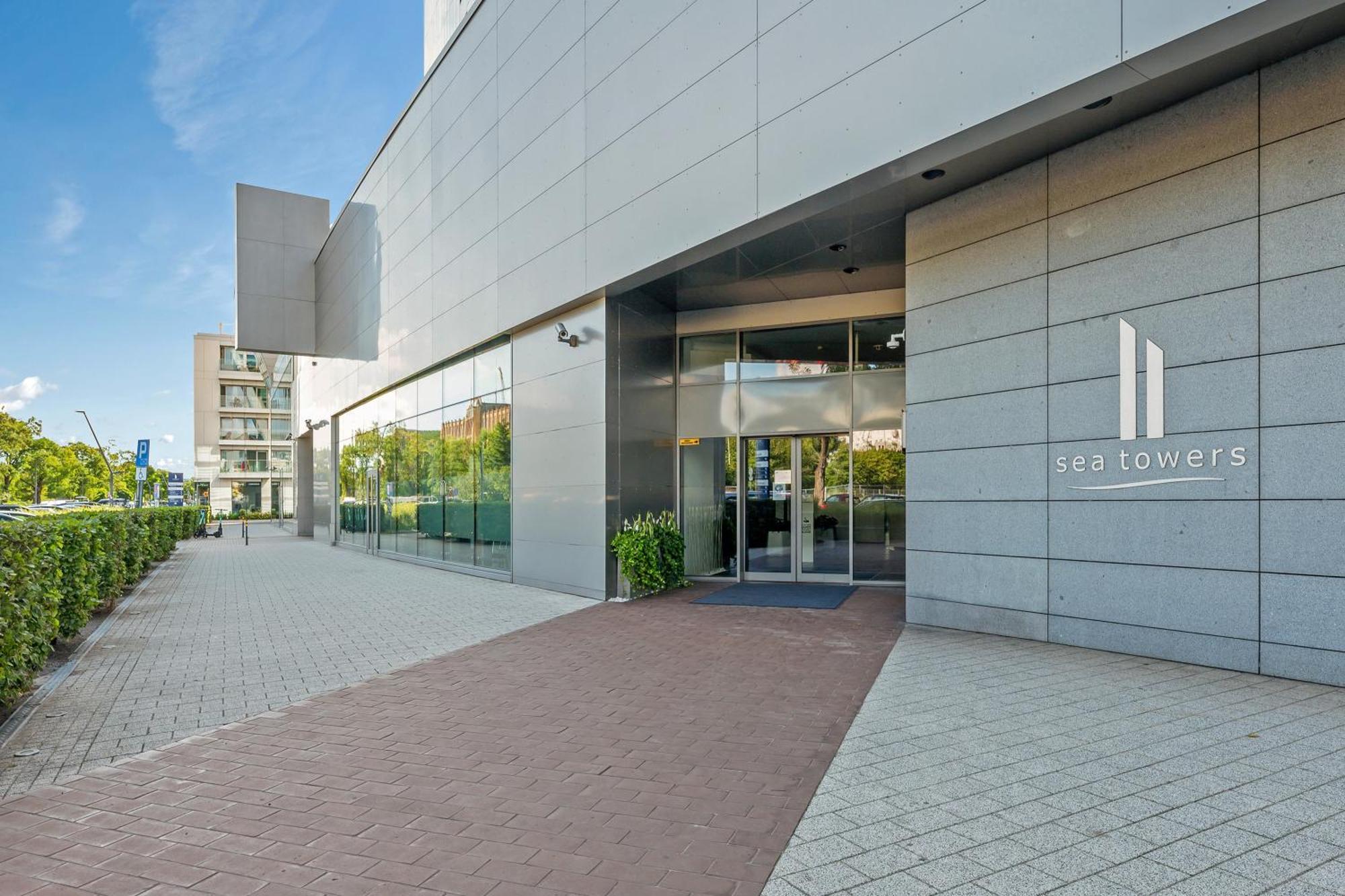 Ferienwohnung Sea Towers Gdynia Exterior foto