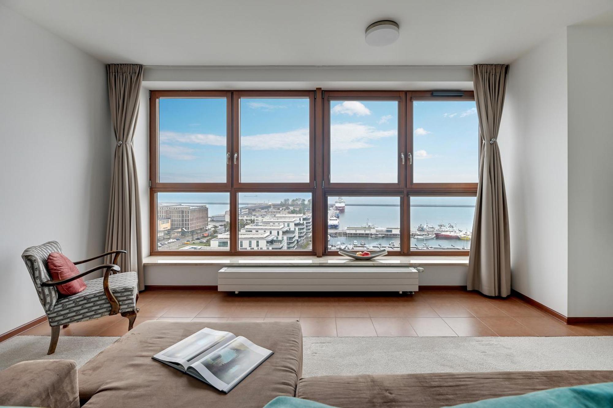 Ferienwohnung Sea Towers Gdynia Exterior foto