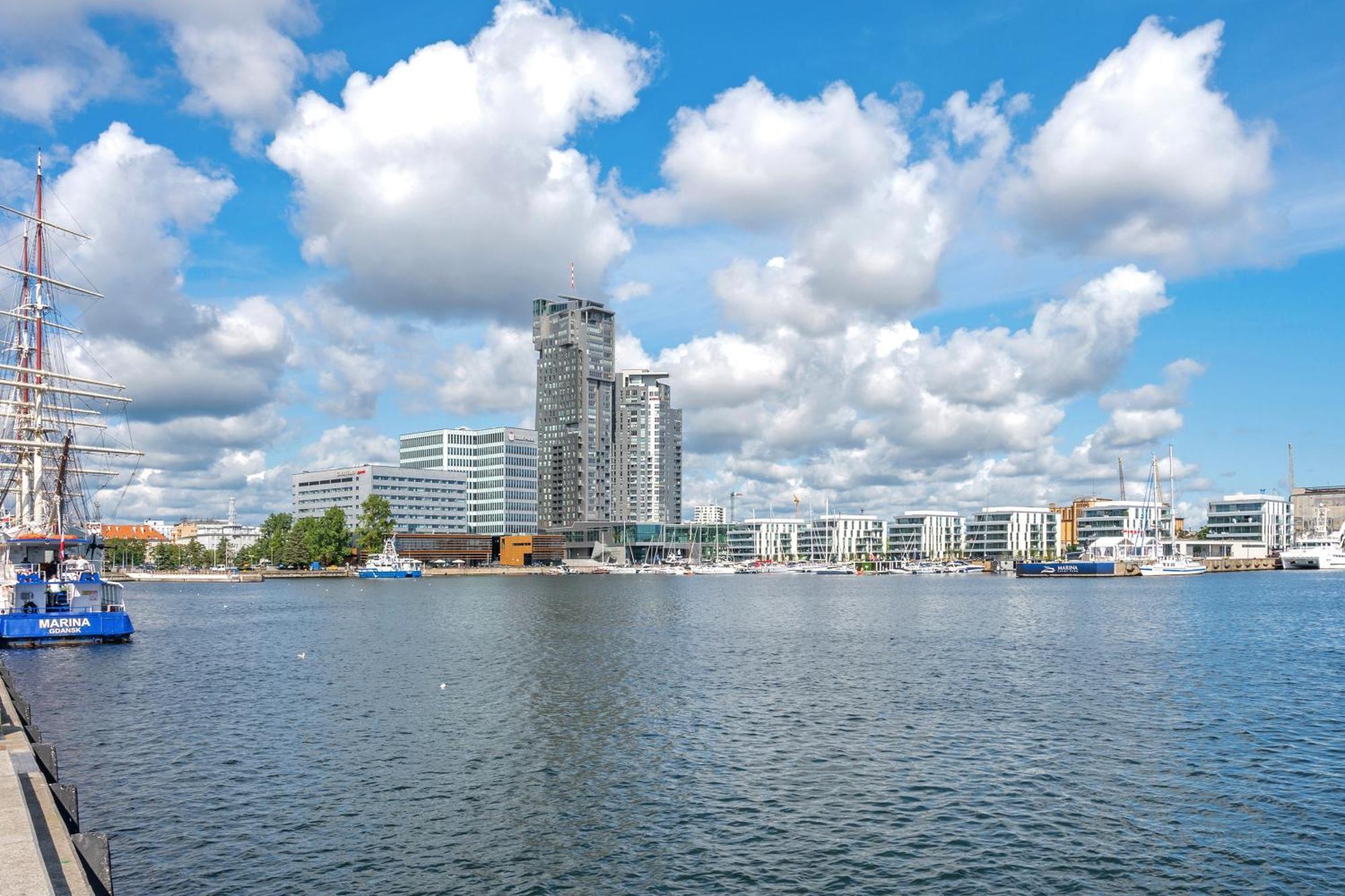 Ferienwohnung Sea Towers Gdynia Exterior foto